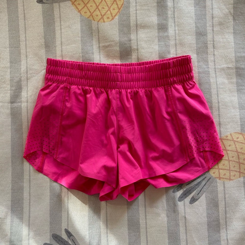 Athleta Hot Pink Running Shorts